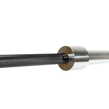 Load image into Gallery viewer, Texas Deadlift Bar Black Zinc finish. Powerlifting bar