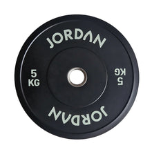 Load image into Gallery viewer, JORDAN Black Rubber Bumper Plates