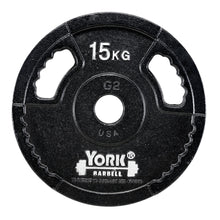 Load image into Gallery viewer, YORK G2 Dual Grip Thin Line Cast Iron  Plate