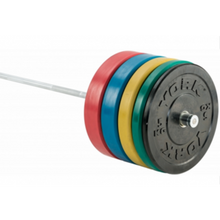 Load image into Gallery viewer, YORK Barbell Economy Coloured Bumper Plates