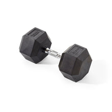 Load image into Gallery viewer, York 22.5kg Rubber Hex Dumbbell-Pair