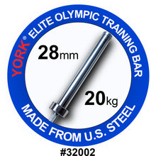Load image into Gallery viewer, York 32002 Men's Elite Olympic Training Bar