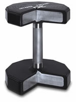 Load image into Gallery viewer, IRON GRIP URETHANE DUMBBELLS-Contour Handles
