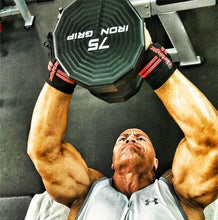 Load image into Gallery viewer, IRON GRIP URETHANE DUMBBELLS-Contour Handles