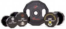 Load image into Gallery viewer, IRON GRIP URETHANE DUMBBELLS-Contour Handles