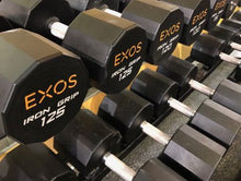 Load image into Gallery viewer, IRON GRIP URETHANE DUMBBELLS-Contour Handles