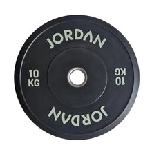 Load image into Gallery viewer, JORDAN Black Rubber Bumper Plates
