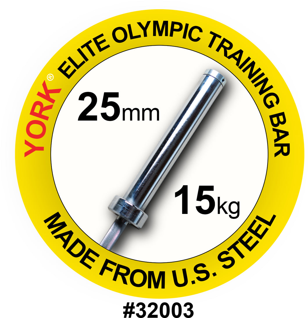 York 32003 Women's Elite Olympic Training Bar