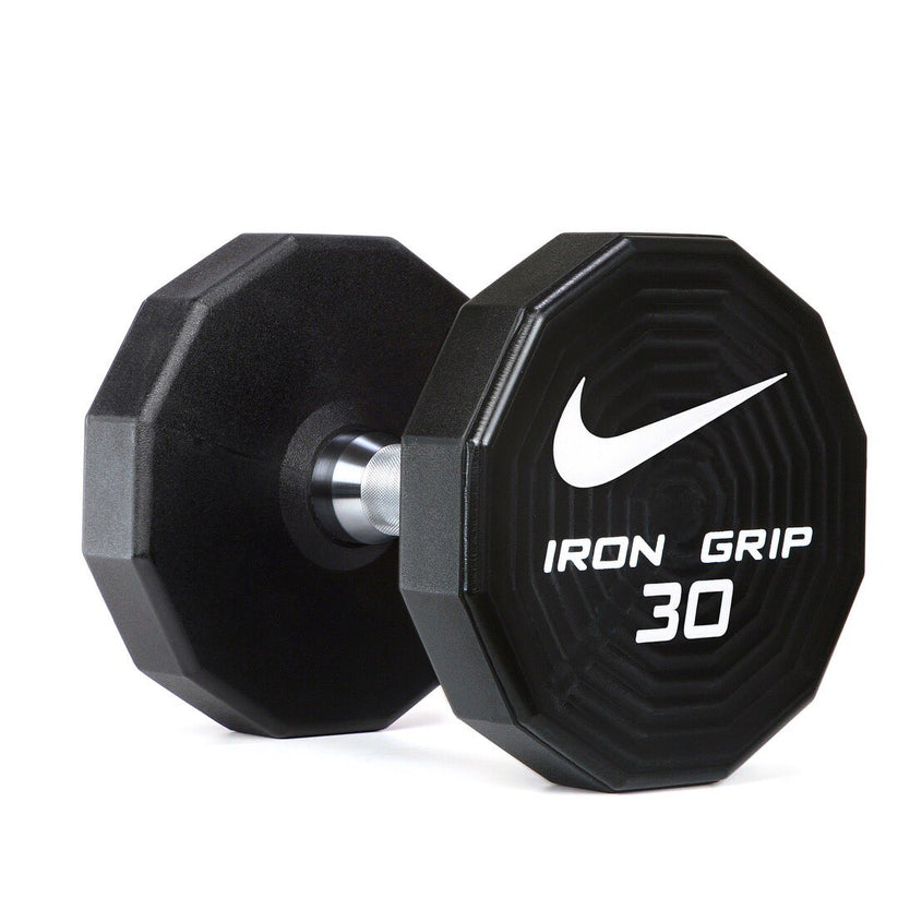 IRON GRIP URETHANE DUMBBELLSStraight Handles The Gym Company