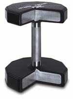 Load image into Gallery viewer, IRON GRIP URETHANE DUMBBELLS-Contour Handles
