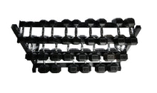 Load image into Gallery viewer, Black Series Rubber Hex Dumbbells
